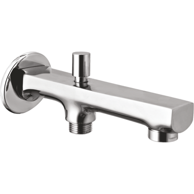 Button Spout with flange